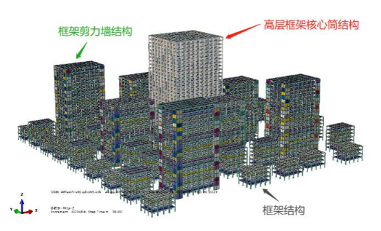 圖 26. 區(qū)域建筑模型